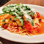 トレタテキッチン - トマトスープパスタ