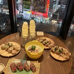 かちかちレモンサワー×野菜巻き串工房 ひかり - 