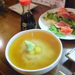 こいで - 蓮根蒸し全体