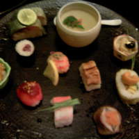 割烹料理 こがね八祥 - てまり寿司＆ミニ茶碗蒸し