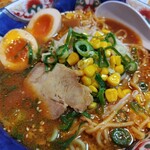 あじへい - 味噌ラーメン　税込み830円   煮玉子130円