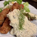 熊ヶ井旅館食堂 - カキフライ