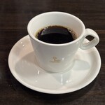 熊ヶ井旅館食堂 - ランチセットのコーヒー