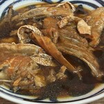 國枝鮮魚店 - 鯛の腹骨煮、甘い味付けで白ごはんが欲しくなる。