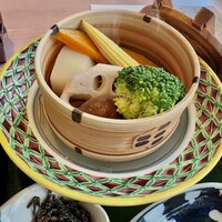 札幌 なだ万雅殿 - 旬野菜せいろ蒸し