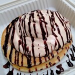 325009717 - こちらザプラザ店のみのメニュー⚠️コナコーヒークリームパンケーキ⭐️