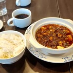 バーミヤン - 料理写真:四川風麻婆豆腐定食