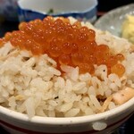 味の店 いわし - 鮭といくらご飯