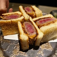 焼肉割烹 YP流 西心斎橋店 - カツサンド　1人一切れ