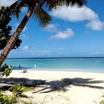 Cafe at  Rootz - 前日の朝のタモンビーチ⭐︎⭐︎