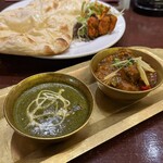 トムボーイ 106 モアイカフェ - カレーのBセット（950円）