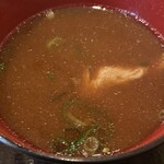 まぐろの鉄人 - 味噌汁 100円