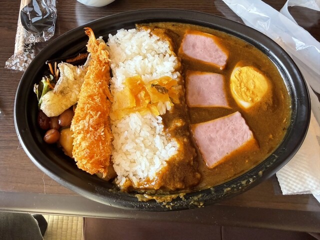 ダムカレー放流』by 2929gt : Cafe うえまる (UEMARU)- 千頭/カフェ