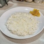 中華料理 天鴻 - タイムサービスのライス♪