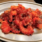 焼肉 親鳥専門店 ばかたれ - タコ+激辛