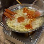 牛タンとおでんとクリスピー餃子　ひまわり［出汁］ - 