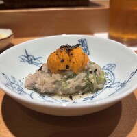 鮨 こしかわ - 鮪の脳天のつみれ