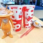 イオンシネマ - ドリンク写真:こんなMサイズとか買いますが
結局、半分くらいしか飲まない(⃔ ꒪꒳꒪̟ )⃕↝