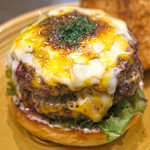 cafe & dining MONKEY TREE - ダブルチーズバーガー 1969円