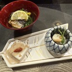 日本料理　花木鳥 - 前菜