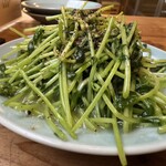 大衆食堂みゆき - 豆苗炒め