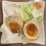 お好み焼き 城土井 - 呑み助さんの煮たまご@２８０円！