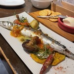 代々木バル - 秋刀魚のコンフィ