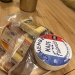 UNE TABLE - ⑨カットして出す前のチ一ズ