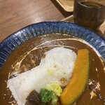 からこカフェ - 古墳型のご飯。