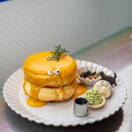 レインボーパンケーキ - 