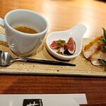 ワインと炭火串焼 銀座 荻 - 前菜3種盛り