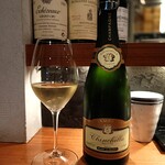 ワインと炭火串焼 銀座 荻 - Chinchilla Blanc de Blancs Grand Cru