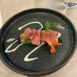 和牛料理 蓮 - 和牛カルパッチョ