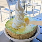 芋松 - クラウンメロンソフトクリーム　1650円