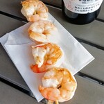 Seafood Burger 島童子 - 海老のバター焼き　800円