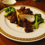 上海酒家 岳 - 黒酢酢豚ランチ
