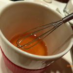 リストランテ・ヒロソフィー 銀座 - 紅茶を混ぜるのは、かきまぜ器なのもお茶目☆