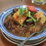 大衆酒場2.0とぽす - セットの摘み（肉豆腐）