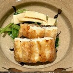 Kojitsu - ❶鰻白焼と松茸・水菜