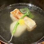 Kojitsu - ❷白グジといまいち蕪の椀