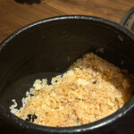 焼肉ぽんが - トリュフとフォアグラの土鍋ご飯