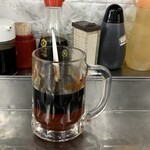 天一軒 - ラー油ジョッキ