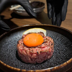 焼肉ぽんが - 炙りユッケ