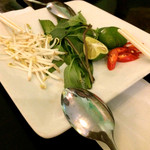 PHO24 - トッピング用のお野菜色々