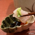 御料理 寺沢 - 星鰈の縁側