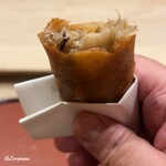 御料理 寺沢 - 贅沢極まりない春巻です