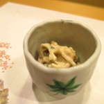 新ばし 星野 - 柿の胡麻なます