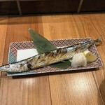 おでんと酒 十 - 秋刀魚の塩焼き