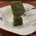 御料理 寺沢 - 桑茶の羊羹