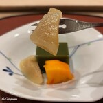 御料理 寺沢 - 洋梨のコンポート
